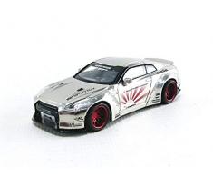 MINI GT- Voiture Miniature de Collection, MGT00049-L, Gris Satin