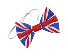 Bristol Novelty Novelty-BA2890 BA2890 Noeud Papillon Drapeau Britanique, Homme, Multicolore, taille unique