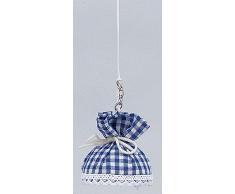 Kahlert Licht 0105406 Suspension pour Chaise de poupée à Carreaux Blanc/Bleu