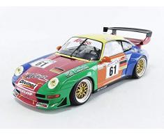 GT Spirit- Voiture Miniature de Collection, GT754, Bleu/Orange/Rouge/Jaune