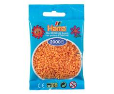 Hama- Mini Sachet 2000 Perles Marron Nounours, 501-60