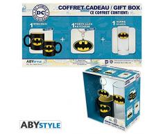 ABYstyle abypck086 – DC Comics – Coffret Cadeau – Mini mug avec Porte-clés et Tasse – Batman