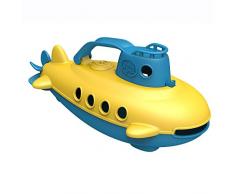 Green Toys - 66063 - Véhicule Miniature - Modèle Simple - sous-Marin avec Poignée Bleu