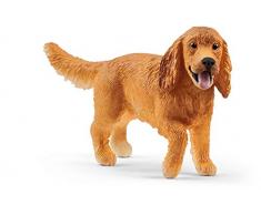 Schleich- Figurine Cocker Spaniel Anglais Farm World, 13896, Multicolore