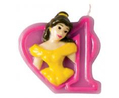 Disney Princess Bougie danniversaire Party unique , chiffre 1