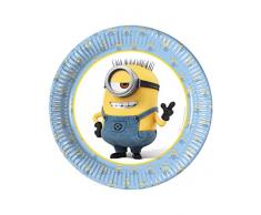 Procos- 5PR87568 Minions Lovely Assiette 20 cm Multicolore
