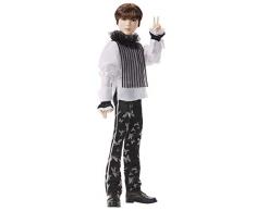 BTS x Mattel poupée Prestige Suga, à l’effigie du membre du groupe de K-pop en tenue de scène, figurine à collectionner, GKD00