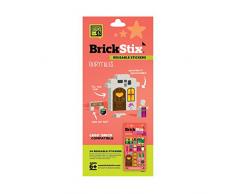 BrickStix Bs3302 Contes réutilisable Autocollant (Lot de 3)