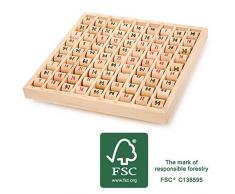 Small Foot Table de Multiplication FSC 100% Jouets, 11059, Multicolore