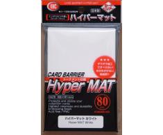 KMC Standard Manches (80 Sleeves, Hyper Tapis Blanc)