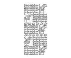 Personal Impressions 1.1001 Stickers lumineux fluorescents en velours Puffy Multicolore