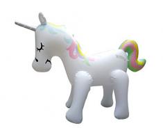 Jeux dextérieur Didak Pool - Matelas / Bouée Gonflable - Bouée Géant Licorne - 210x153cm