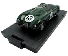 Brumm - R358 - Véhicule Miniature - Modèle À Léchelle - Jaguar Type C - Winner Le Mans 1953 - Echelle 1/43