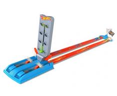 Hot Wheels Action Coffret Double Piste des Champions, fourni avec une petite voiture de course, jouet pour enfant, GBF82