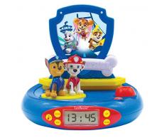 Lexibook - rp500pa - Radio Réveil Projecteur Pat Patrouille