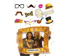 Alandra cadeaux Props Photos de fête et cadre