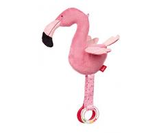 sigikid, Fille, Peluche dÉveil avec Hochet, Flamant Rose, PlayQ, Rose, 41915