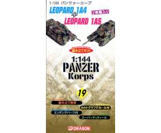 Dragon - D14025 - Maquette - Léopard 1A4 et Léopard 1A5 - Echelle 1:144