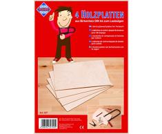 Bausch - 327 - 4 planches de bois A4 de rechange pour scie à découper