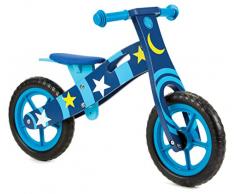 Nicko Vélo déquilibre en Bois pour Enfant – Vélo de Course – Premier vélo – Vélo dentraînement (Space Star 859)