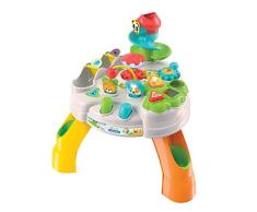Clementoni- Baby Table dactivités Parc danimaux, 12 + Mois, Multicolore, 17300