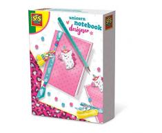 SES Creative- Cahier Licorne Designer, 00105
