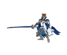 Papo - 39387 - Figurine - Roi Au Dragon - Bleu