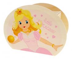 Hess 15203 Tirelire en Bois avec clé, Princesse et Couronne, Cadeau danniversaire pour Enfants env. 11,5 x 8,5 x 6,5 cm.