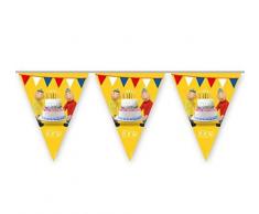 Folat 65177 Pat and Mat Guirlande de fanions 10 m