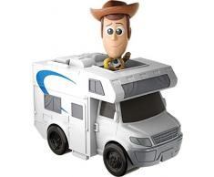 Disney Pixar Toy Story 4, mini-figurine Woody avec véhicule RV, jouet miniature pour enfant, GCY61