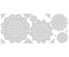 Personal Impressions Lot de 2 autocollants Multicolore