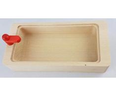 Rülke 22641 Jouet en Bois pour poupée Rouge