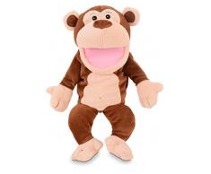 Fiesta Crafts - T-2343 - Marionnettes À Main - Le Singe