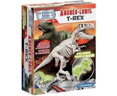 Clementoni - 52068- Figurine Dinosaure - Tyrannosaure Fluorescent