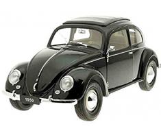 Welly - 18040bk - Véhicule Miniature - Modèle À Léchelle - Volkswagen Kafer Beetle - 1950 - Echelle 1/18