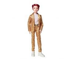 Bts X Mattel Poupée Jungkook, à L’effigie du Membre du Groupe de K-pop, Figurine à Collectionner, Gkc87