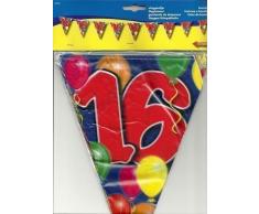 Folat 1 Guirlande de 10 m de Long pour fête danniversaire