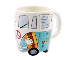 Close Up Z878705 Camper Bus Peace Tasse de Camping-Car Multicolore