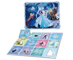 Lisciani LA Reine des NEIGES Jeux EDUCATIFS – Tapis D’ACTIVITES NEIGES-68029, 68029, Rose