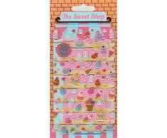 Paper Projects 01.70.19.003 Lot de Stickers en résine Sweet Shop Kidscraft