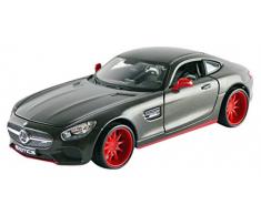 Maisto- Miniature Voiture de Collection, 32505S, Gris/Rouge