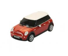 Jamara - Mini Cooper S Rouge - Echelle 1:24 - Maquette Voiture Télécommandée