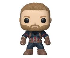 Funko - Marvel:26466 Avengers Infinity War Pop Captain America Figurine