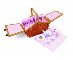 Small foot company - 2020976 - Jeu Dimitation - Cuisine - Panier De Pique-Nique - Romantique