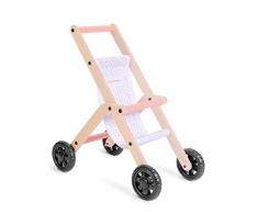 Lalaloom BUBBLE BUGGY - Jouet de marche pour enfants en bois et en tissu