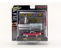 Auto World Voiture Miniature de Collection, JLDR002_Christine, Rouge/Blanc