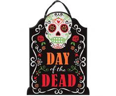 amscan- Decoration Halloween, 241557-55, Multicolore, 16 x 12