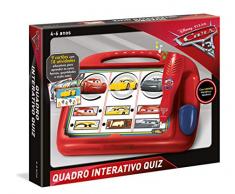 Clementoni- Tableau Quiz Cars 3 Disney Pixar Canette Interactive Rouge (67563)