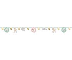 Procos 5PR89045 Bambi Cutie Guirlande décorative en papier Multicolore 2 m