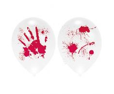 amscan 9901843 Bloody Mains LED Latex Balloon, 27,9 cm